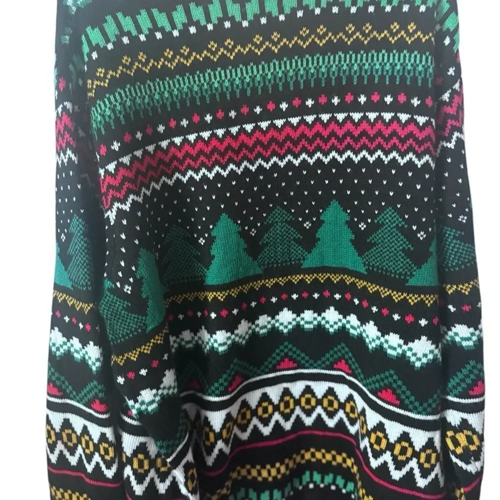 Holiday Time Christmas Santa Sweater Size 2XL